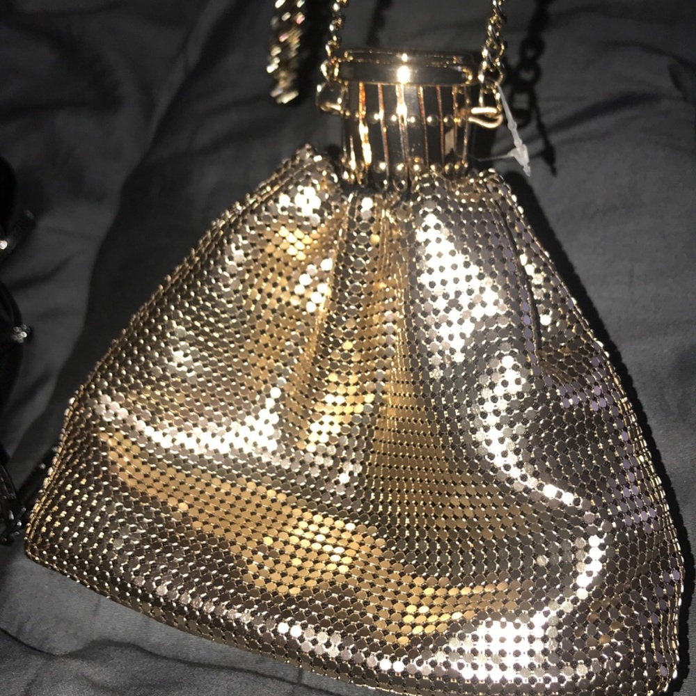 Gold Crossbody Bag